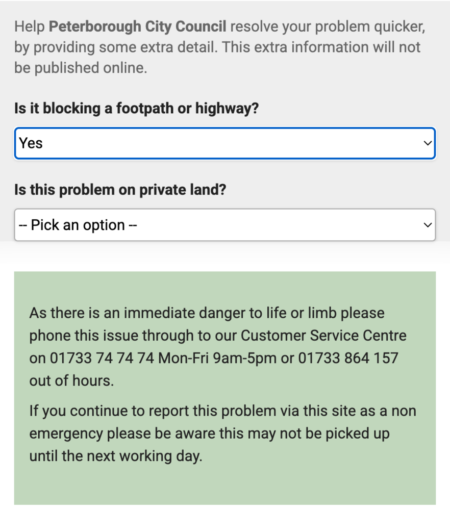Asking questions can help you to triage and divert emergencies